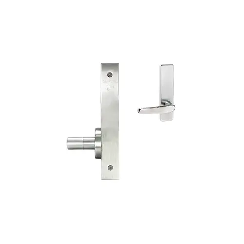 ESCUTCHEON SINGLE FIXED DUMMY Satin brass