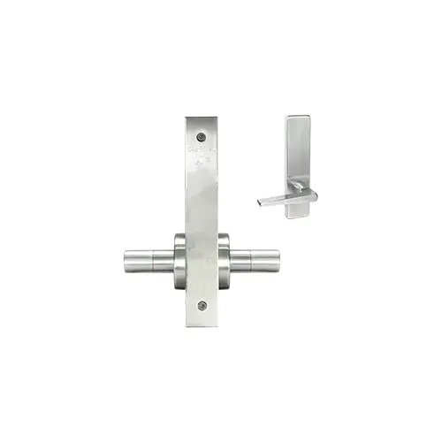 DOUBLE FIXED DUMMY MORTISE LO Bright chromium plated