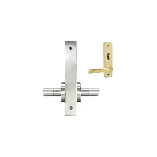 ESCUTCHEON DOUBLE FIXED DUMMY Bright chromium plated