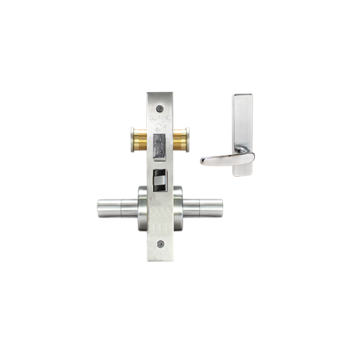 ESCUTCHEON STORE DOOR LOCK MO Bright chromium plated