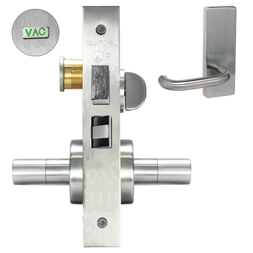 ESCUTCHEON KEYED PRIVACY WITH Satin chromium plated