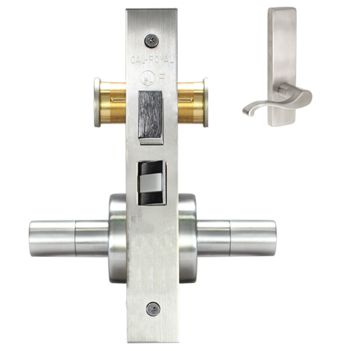 ESCUTCHEON STORE DOOR LOCK MO Satin brass