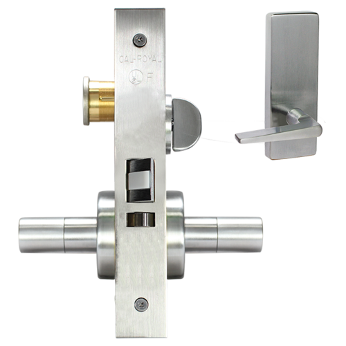 ESCUTCHEON ENTRANCE MORT LOCK Bright brass