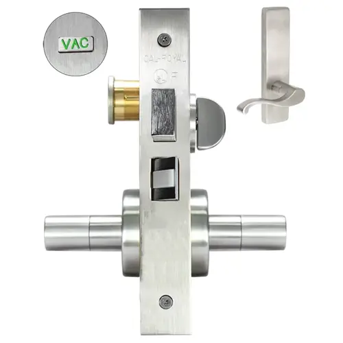 ESCUTCHEON KEYED PRIVACY WITH Satin chromium plated