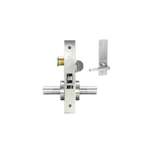 ESCUTCHEON ENTRANCE MORT LOCK Bright brass