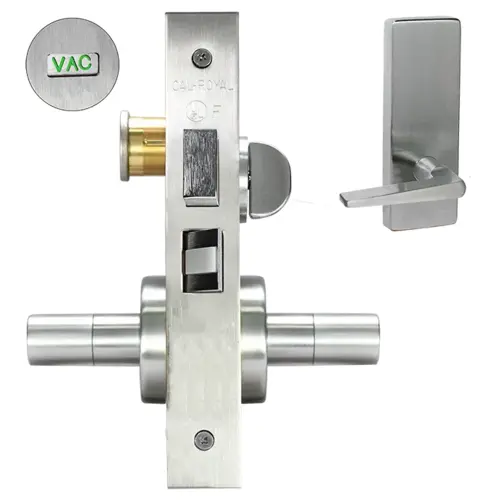 ESCUTCHEON KEYED PRIVACY WITH Bright chromium plated