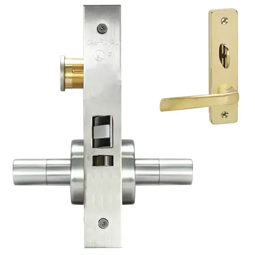 ESCUTCHEON CLASSROOM LOCK MOR Satin chromium plated