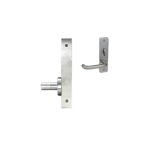 SINGLE FIXED DUMMY MORTISE LO Satin chromium plated