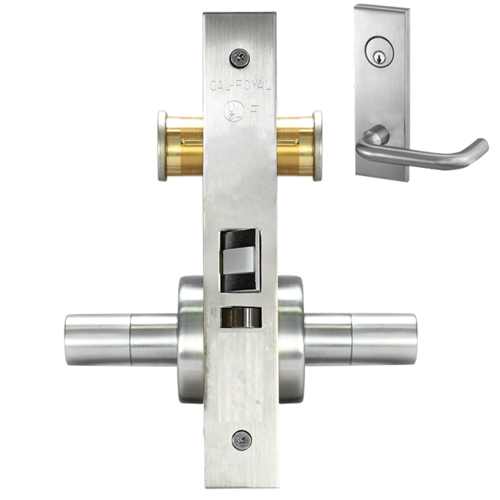 ESCUTCHEON CLASSROOM SECURITY Satin brass