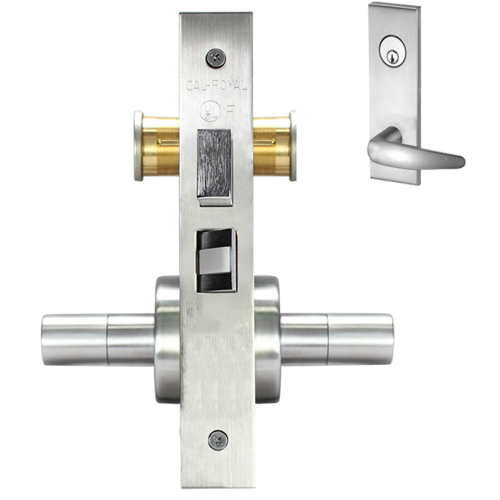 ESCUTCHEON CLASSROOM SECURITY Satin brass