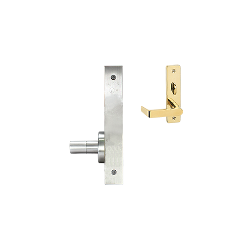 ESCUTCHEON SINGLE FIXED DUMMY Satin brass