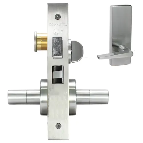 ESCUTCHEON CORRIDOR MORT LOCK Bright brass