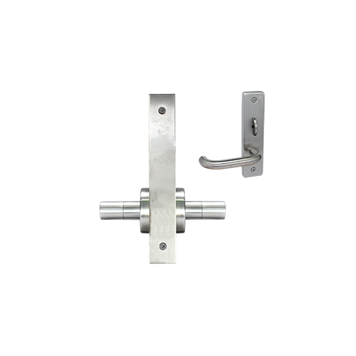 DOUBLE SIDED DUMMY MORTISE LOC Satin chromium plated