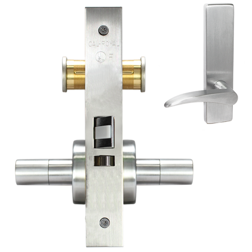 ESCUTCHEON PRIVACY MORT LOCK Bright brass