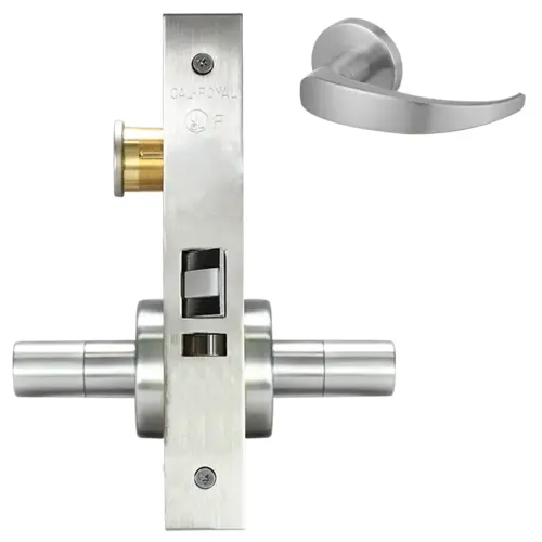 SECTIONAL CLASSROOM LOCK MORT Bright chromium plated