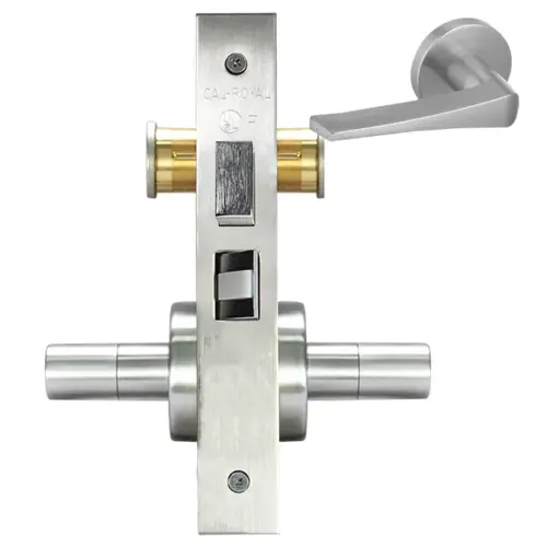 SECTIONAL STORE DOOR LOCK MOR Satin chromium plated