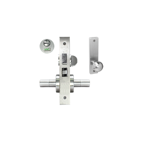 ESCUTCHEON PRIVACY WITH DEADB Bright chromium plated