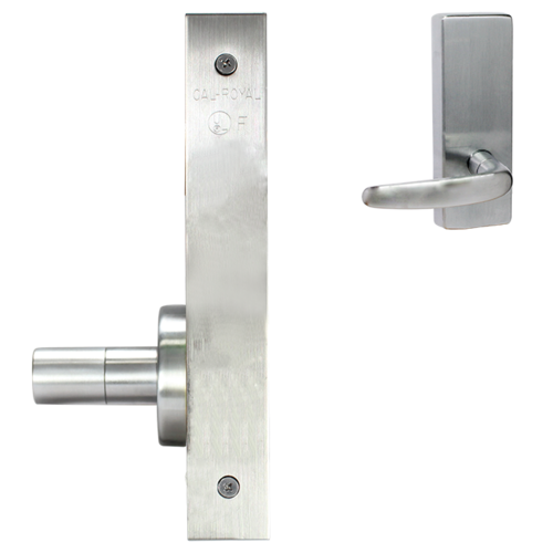 ESCUTCHEON SINGLE FIXED DUMMY Satin chromium plated