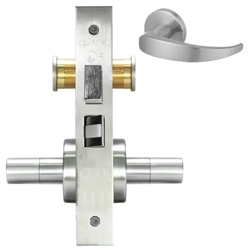 SECTIONAL STORE DOOR LOCK MOR Bright chromium plated