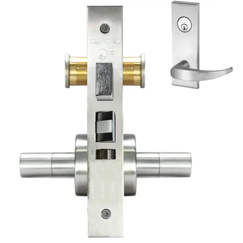 ESCUTCHEON CLASSROOM WITH DB Satin brass