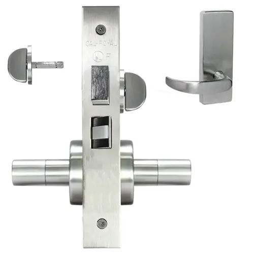 ESCUTCHEON PRIVACY MORT LOCK Satin brass