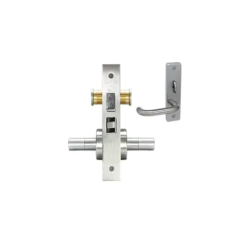 ESCUTCHEON STORE DOOR LOCK MO Bright brass