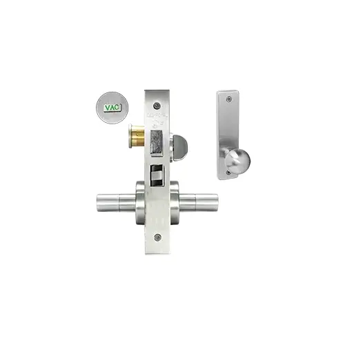 ESCUTCHEON KEYED PRIVACY WITH Satin chromium plated