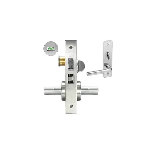 ESCUTCHEON KEYED PRIVACY WITH Bright chromium plated