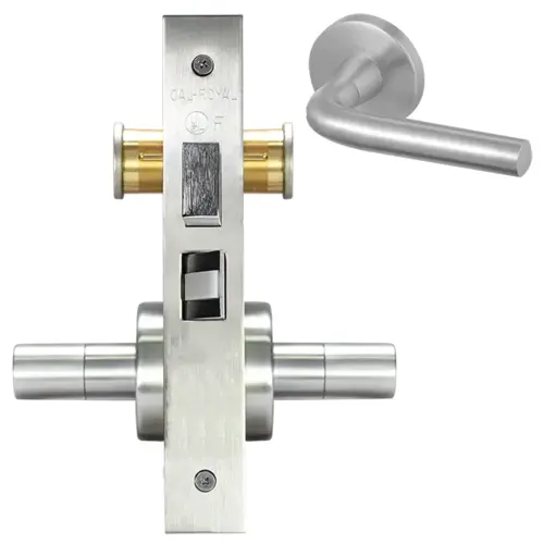 SECTIONAL CLASSROOM SECURITY Satin brass