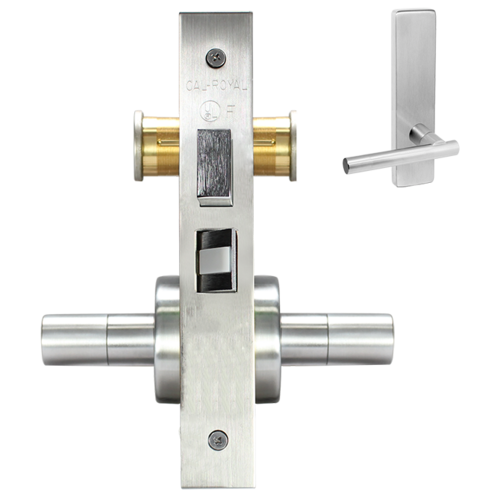 ESCUTCHEON STORE DOOR LOCK MO Satin brass