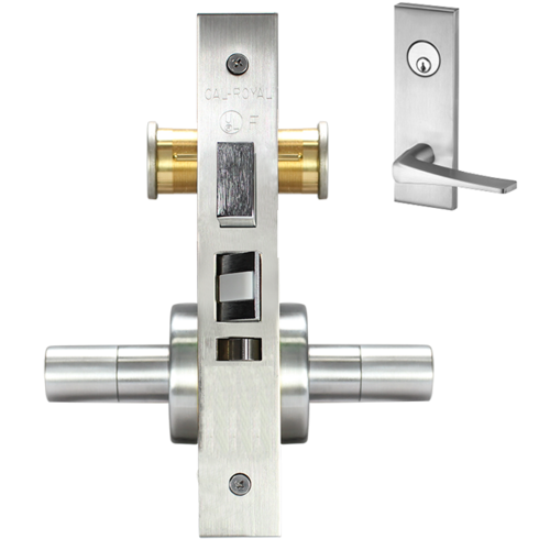 ESCUTCHEON CLASSROOM WITH DB Satin brass