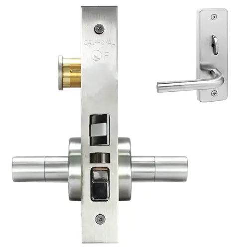 OFFICE/ENTRANCE HE ESCUTCHEON Satin chromium plated