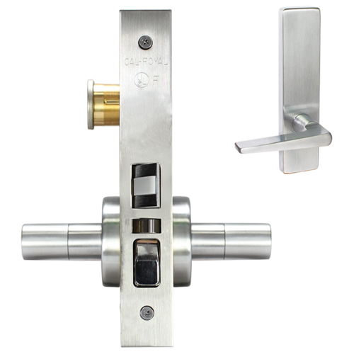 ESCUTCHEON PRIVACY MORT LOCK Bright brass