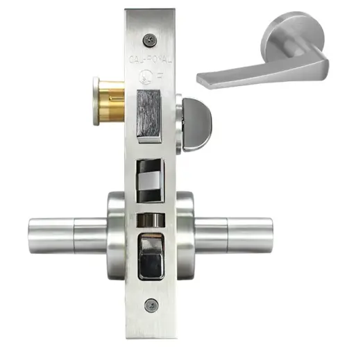 SECTIONAL ENTRANCE MORT LOCK Satin brass