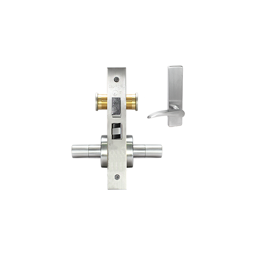 ESCUTCHEON STORE DOOR LOCK MO Satin brass