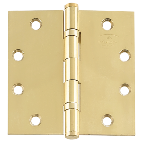 EXTRUDED SOLID BRASS 4-1/2x4-1 Satin Chrome