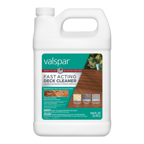 Valspar Fast-Acting Deck Cleaner, 1 Gallon