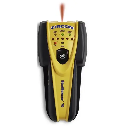 Zircon 73754 StudSensor 70 Stud Finder, 9 V Battery, Detectable Material: Metal/Wood