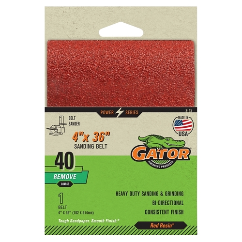 GATOR 3193 BELT SANDING 40GRIT 4 X 36IN