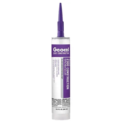 GEOCEL GC66902-XCP24 2300 Series Construction Tripolymer Sealant, Gray, 10.3 fl-oz Cartridge - pack of 24