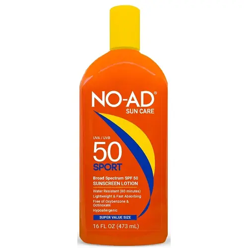 NO-AD NO-AD602 LOTION SUNSCRN SPRT SPF50 16OZ