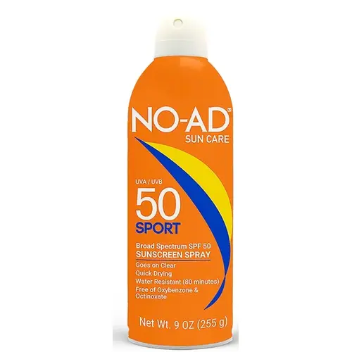 NO-AD NO-AD610 SPRAY SUNSCREEN SPRT SPF50 9OZ