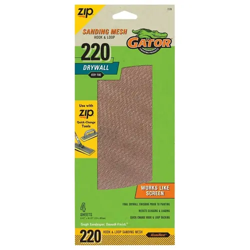 GATOR 7178 MESH SANDING DRYWL H&L 220GRIT