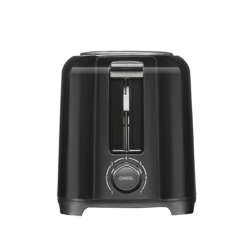 Proctor Silex 22215PS Wide Slot Toaster, 700 W, 2-Slice, Button Control, Black