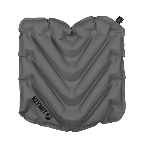 KLYMIT 12VSGR01B V Seat Gray Inflatable Cushion