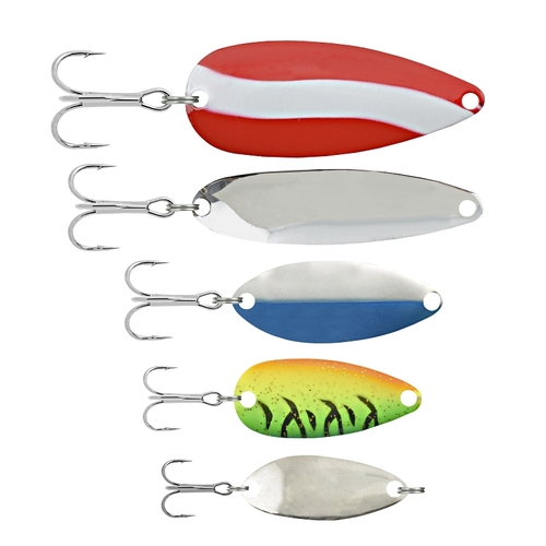 SOUTH BEND SBSPOON2 KIT LURE FISH SPOON ASSORTMENT - pack of 5