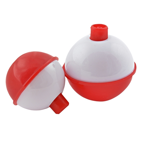 SOUTH BEND FRW-10 FLOAT PUSHBUTTON RED/WHT ASSTD - pack of 10
