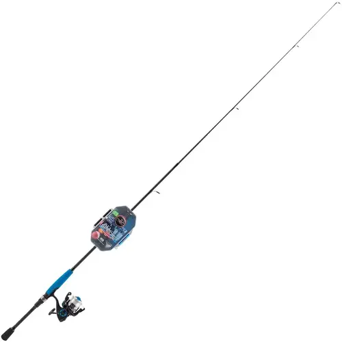 Just Add Bait All Species 35 In. Fiberglass Fishing Rod & Spincast Reel Combo