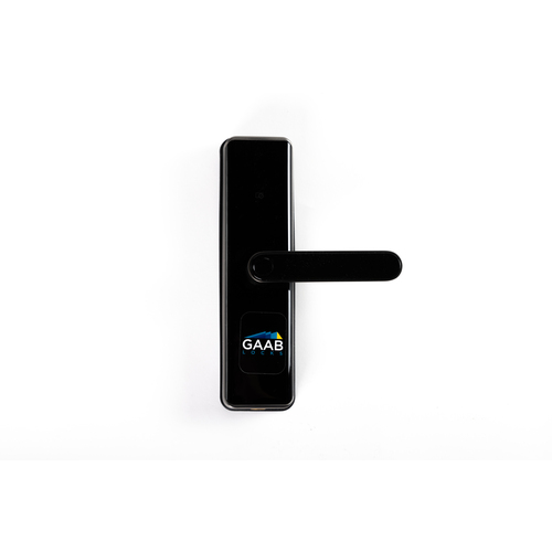 Gaab R750-04 Electronic Keypad Smart Door Mortise Lock - Fingerprint With USB Charger