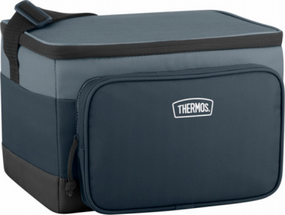 Thermos C22312004CH Soft-Sided Collapsible Cooler, Charcoal, 12 Can Capacity